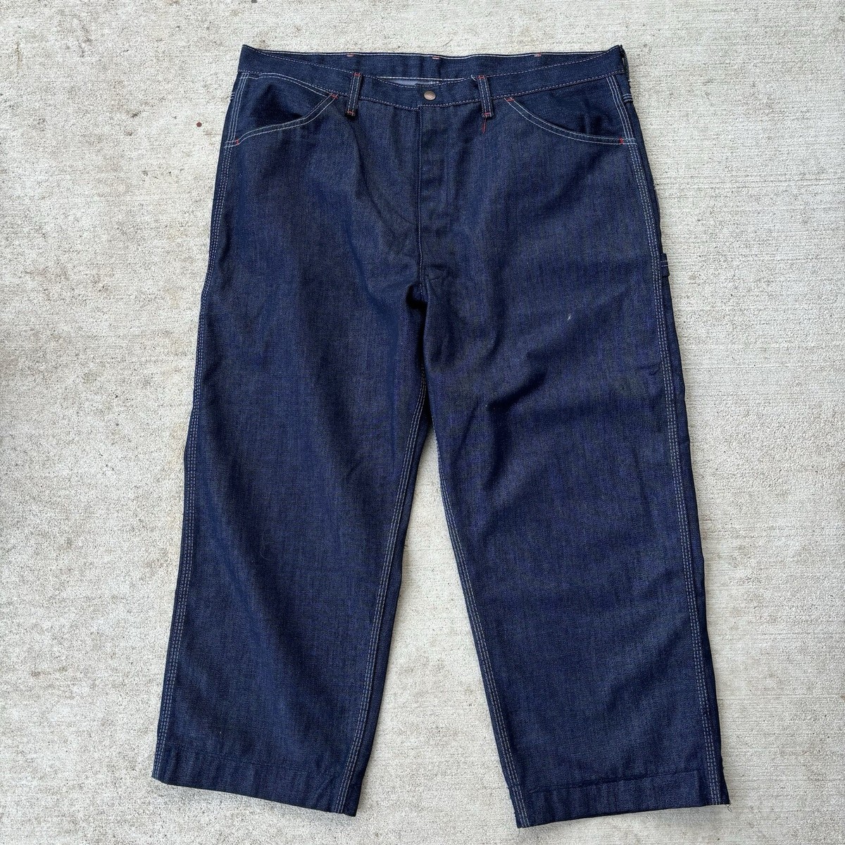 Vintage 70S Montgomery Ward Denim Carpenter Pants | eBay