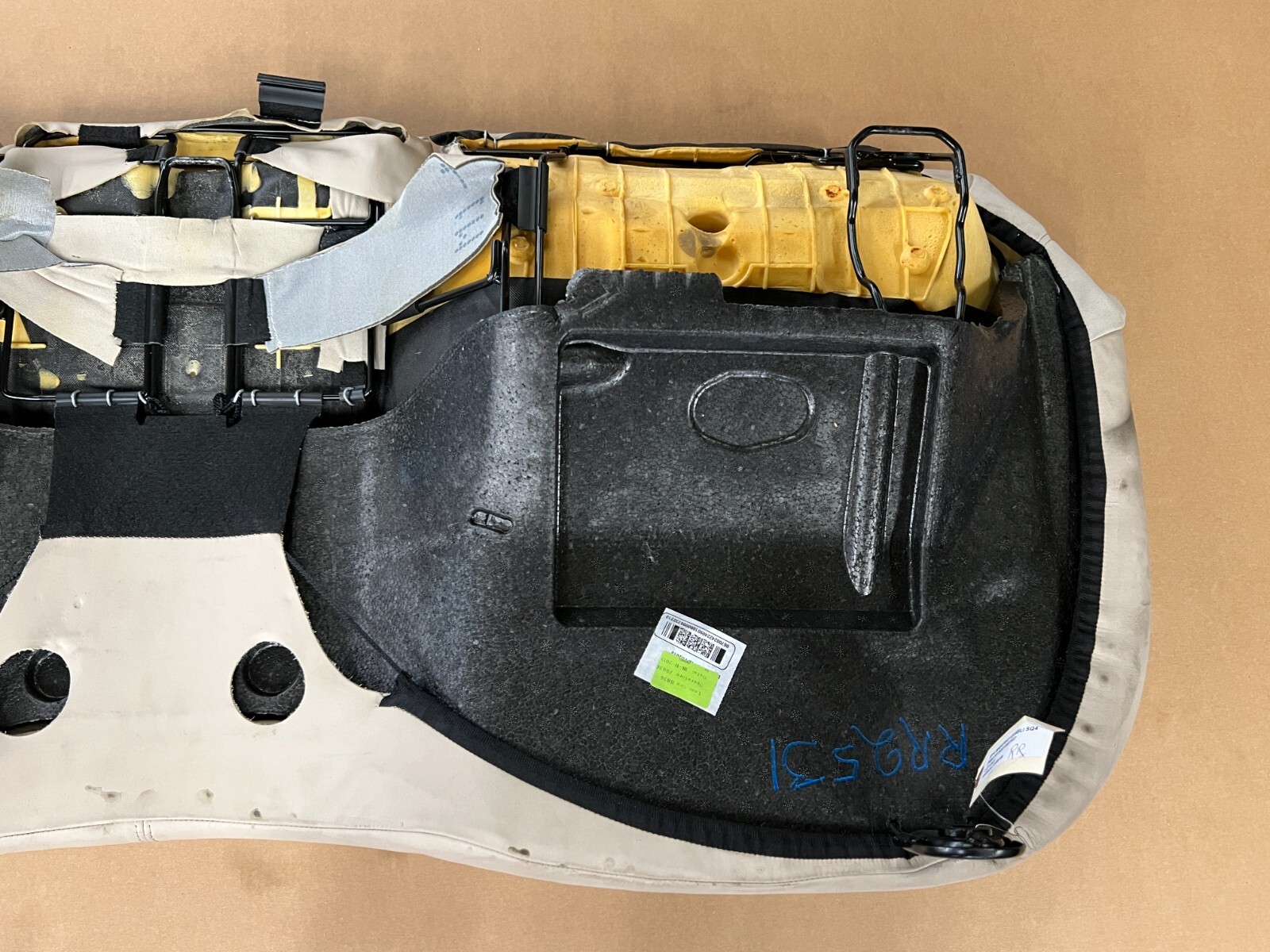 ⭐2014-2020 MASERATI GHIBLI SQ4 REAR LOWER BOTTOM SEAT CUSHION PAD OEM LOT2531
