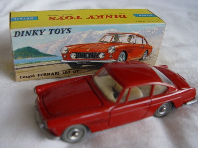 ミニカー DINKY No.515 FERRARI 250 GT Dinky 515, Ferrari 250 GT - Free Price Guide & Review
