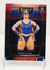 2022 Select WWE Concourse Red and Blue #54 Nikki A.S.H.  wrestling card