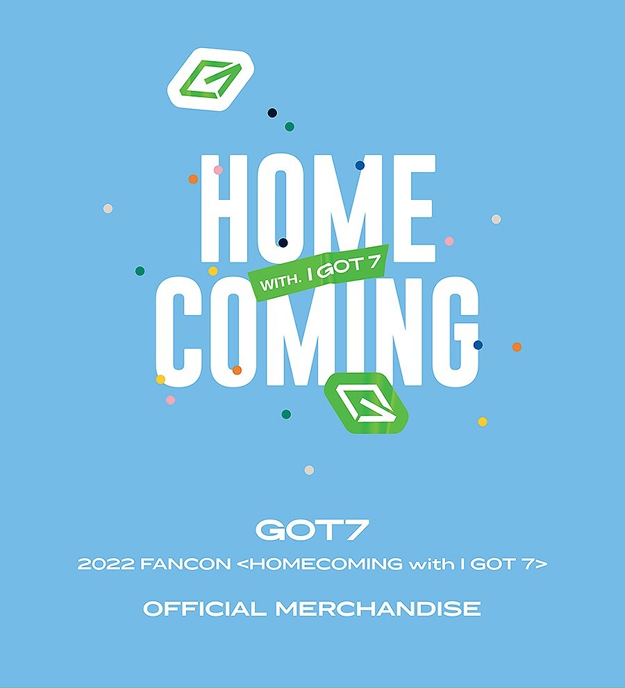 GOT7 2022 FANCON OFFICIAL MD GOODS PHOTO SLOGAN+Tracking