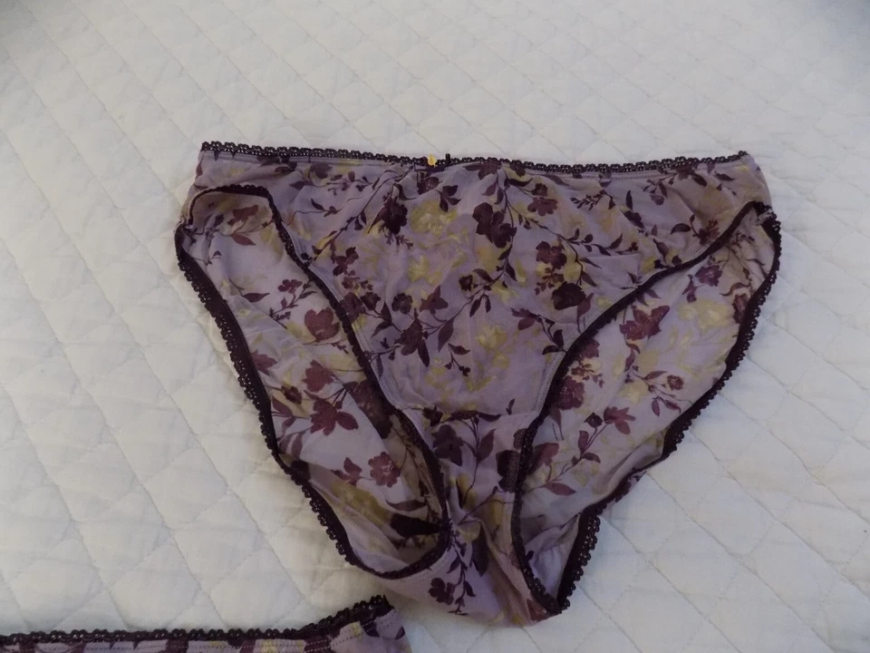 Ropa interior floral para mujer bragas talla 18-20 nuevas sin etiquetas Foto 4 de 4