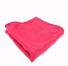  100 Bloomingdales Men S Handkerchief Red Solid Casual Dress Silk Pocket Square