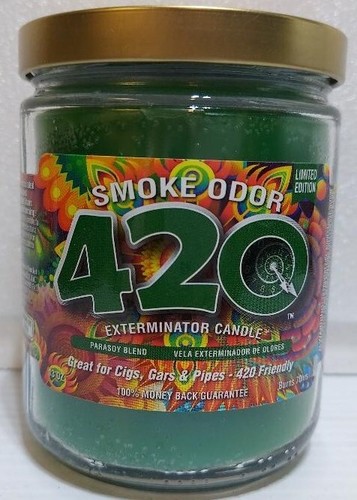 Smoke Odor Exterminator 13 oz Jar Candles Creamy Vanilla Assorted (2) - Picture 3 of 3