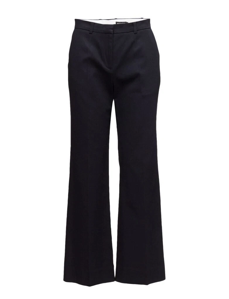 Marimekko Aquila Women s Black Large Pants Cotton Pockets Size 38 40 34 x 29