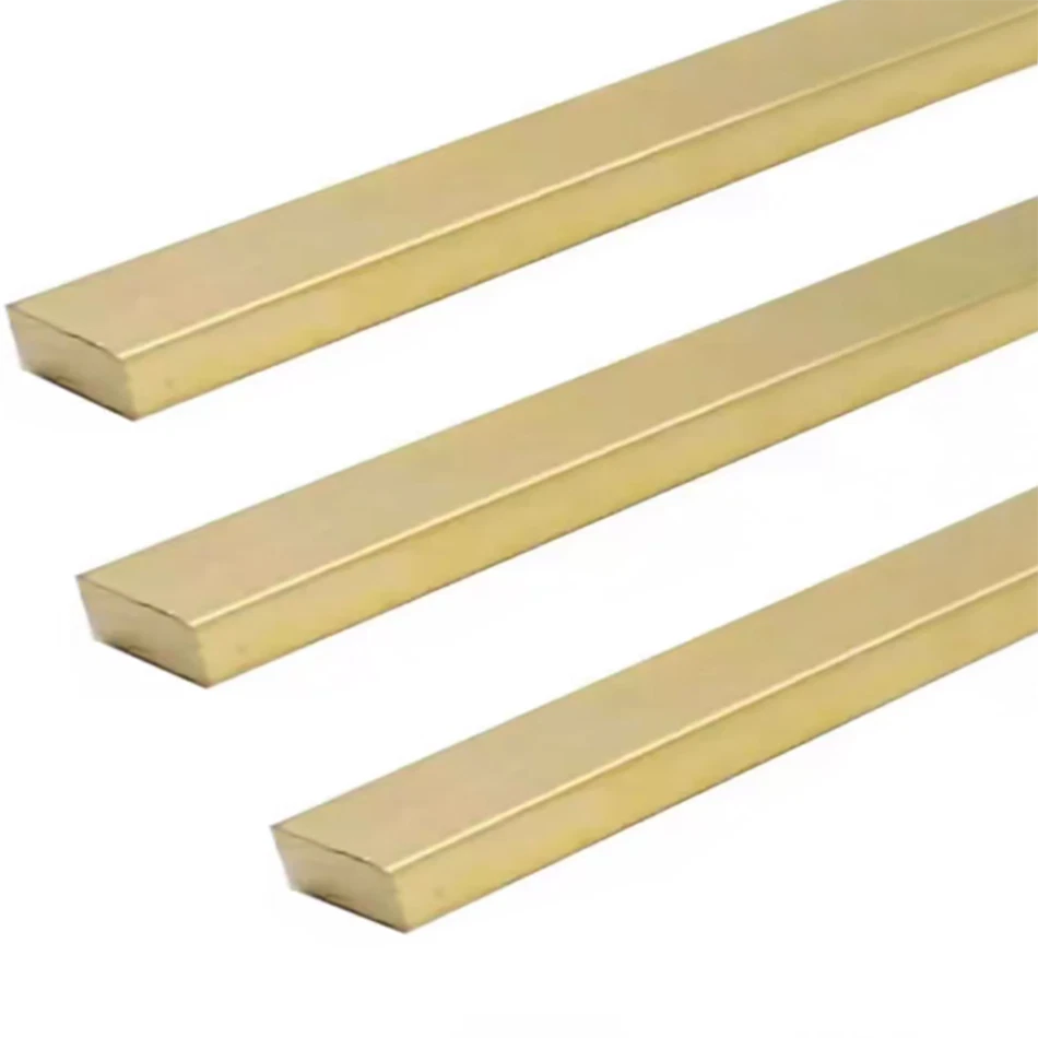 Messing Flachmaterial Messing Flachstange Messing Brass Flat Plain 4-30mm Dicke - Bild 2 von 2