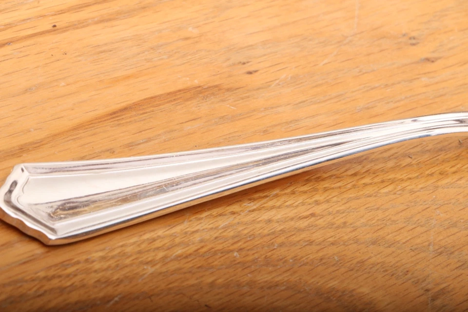 3 docenas de cuchillos de pescado europeos American Silver Co Cortland #056 plateados Foto 3 de 4