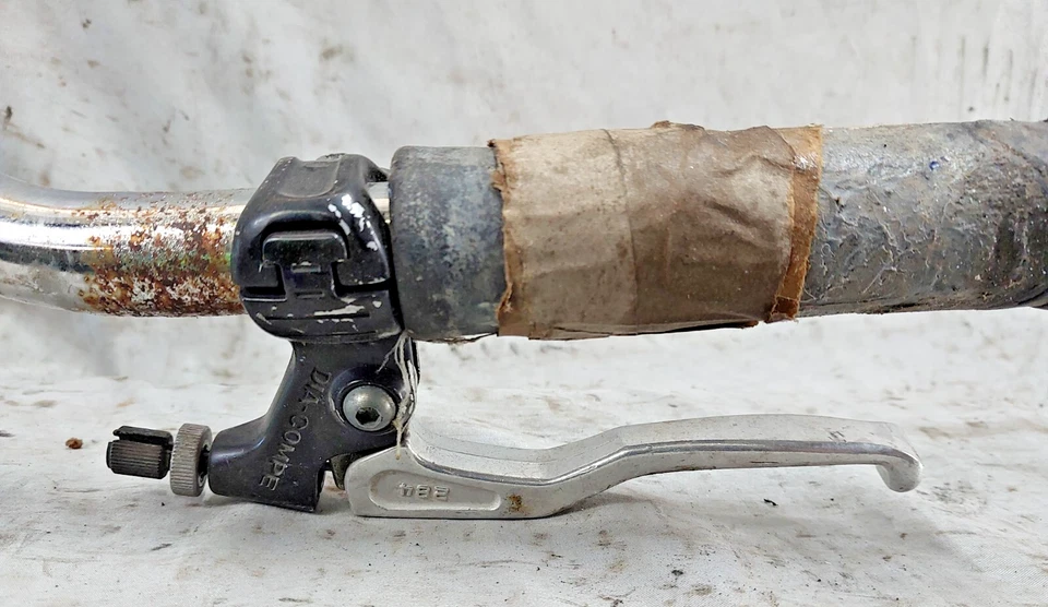 Manillar híbrido Ross cromado Sakae plateado 1" pluma vástago barra elevadora 68 cm envío EE. UU. Foto 2 de 4