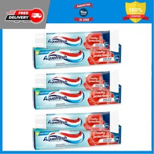 Aquafresh Cavity Protection Fluoride Toothpaste Cool Mint 5.6 oz Pack of 3
