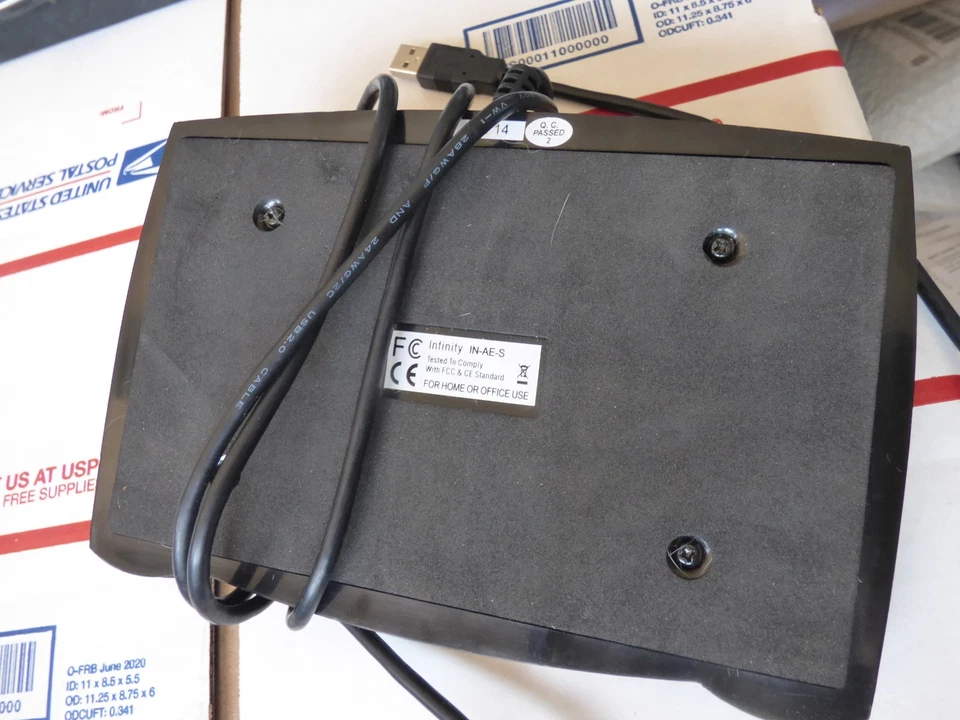 Pedal de pie USB Alto Edge transcripción dictado Infinity IN-AE-S altoedge Foto 2 de 3