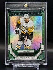 2023-24 UD Black Diamond Evgeni Malkin Emerald Base /10 #BDB-EM