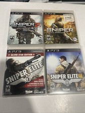 Sniper Ghost Warrior 1 + 2 & Sniper Elite V2 + III PlayStation 3 All Great