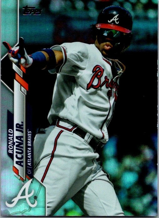 2020 topps ronald acuna jr 150 Foil