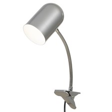 Adjustable Metal Gooseneck Desk Lamp with Clip for Study Office Task Lighting