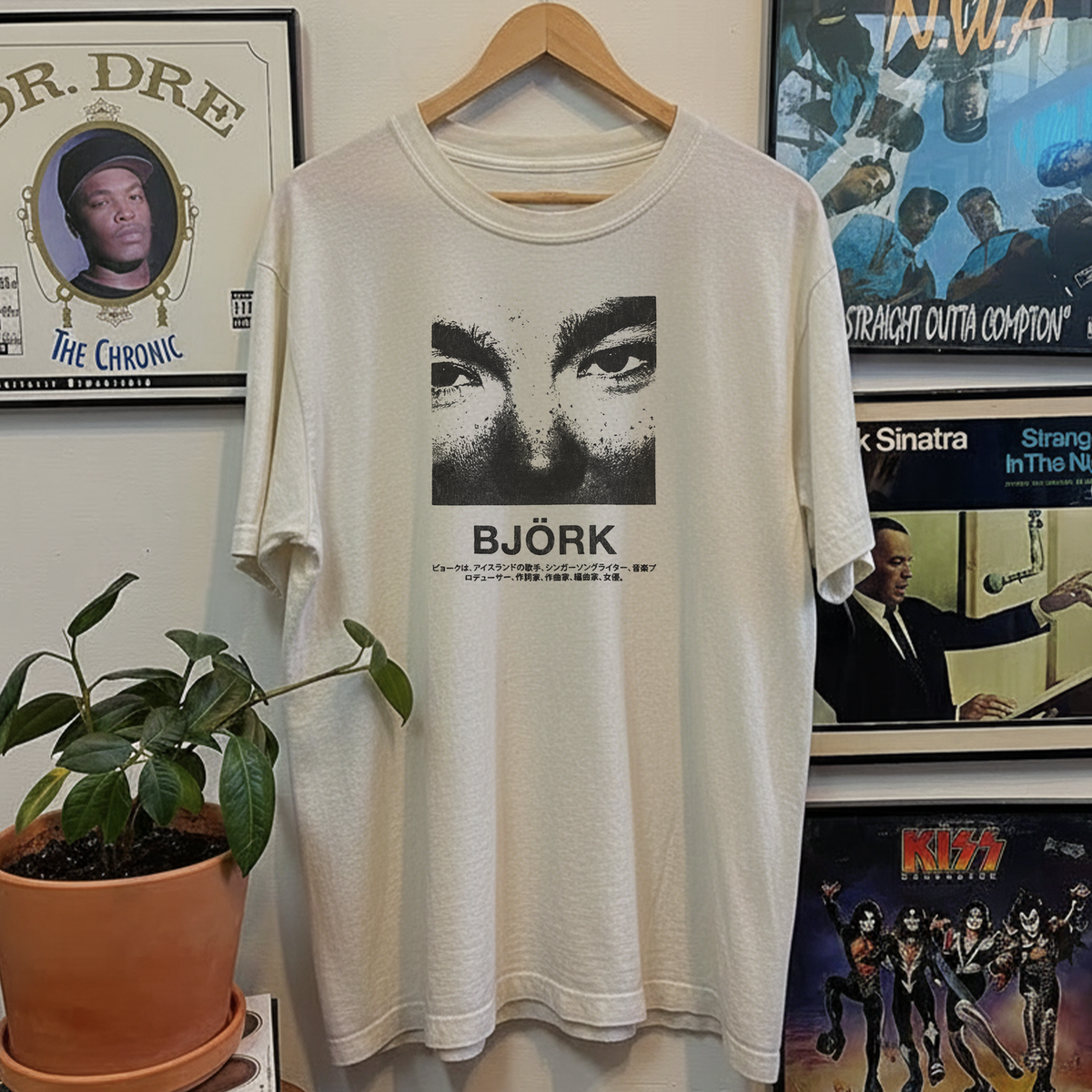 90s Bjork Rare T-Shirt White M | eBay