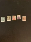 Soviet Union 5 stamps without WZ MH