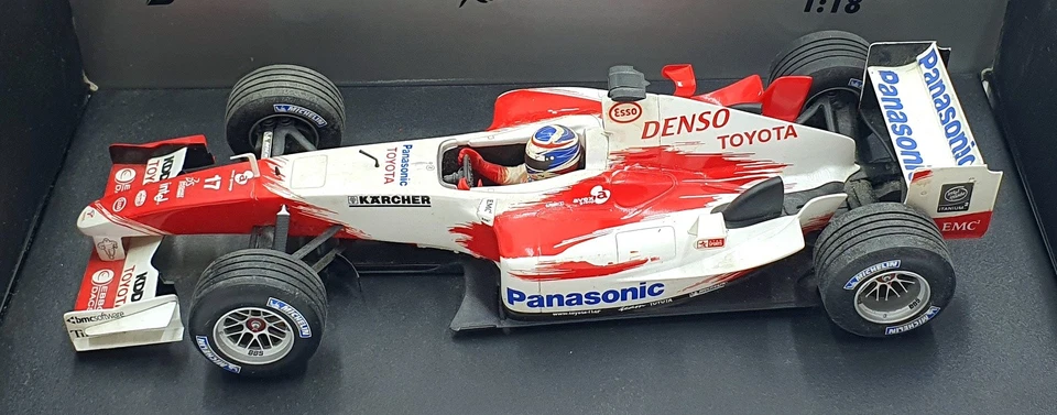 Minichamps 1/18 Scale 100 040017 - Panasonic Toyota Racing TF104 #17 Panis - Image 4 of 4