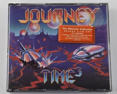 Journey Time3 3CD Box Set 1996 Columbia Reissue w Booklet Classic Rock