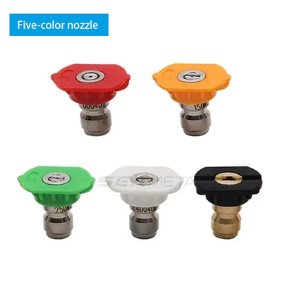 #ad #ad Pressure Washer Gun Car Washing Gun with 5Pcs Soap Spray Nozzles 14Mm M22 Socket $13.99