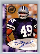 Darren Howard 2000 Press Pass AUTHENTICS AUTO Football NCAA Card RC Rookie. rookie card picture