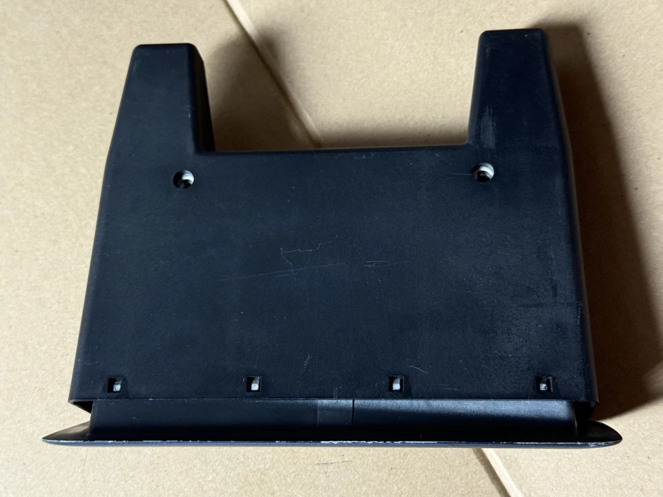 BMW E38 740il 750iL Asiento Trasero Doble Portavasos Negro XLNT ESTADO FUNCIONANDO 1 TOQUE Foto 3 de 4