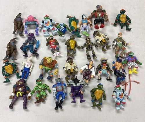 TMNT Vintage Villain Figures Lot 29 80s and 90s Teenage Mutant Ninja Turtles