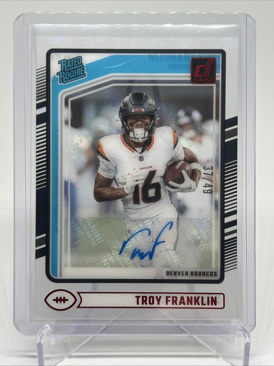 PANINI NFLカード DONRUSS OPTIC PRIZM DREW LOCK DENVER BRONCOS 09/50 #153 送料無料 中古 IT1 PANINI NFLカード DONRUSS OPTIC PRIZM DREW LOCK DENVER