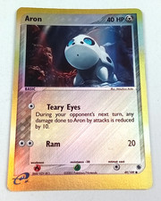 Aron 49/109 Ruby And Sapphire Reverse Holo Pokémon Card 2003 on eBay