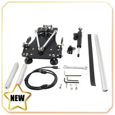 flight1 sim rudder pedal falcon S1 metal hall sensor dcs wt ka50 mi8 uh1 fsx pwW