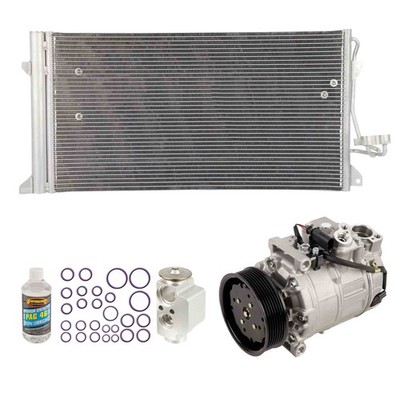 For Volkswagen Touareg 2004 2005 A/C Kit w/ AC Compressor Condenser & Drier