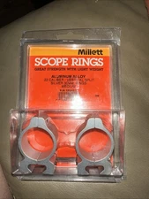 Millett Aluminum Scope Rings .22 Caliber/vertical Split Silver 30mm Medium Rings