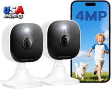 4MP Outdoor Indoor Cameras for Home Security, Outdoor Security Camera Indoor, 2