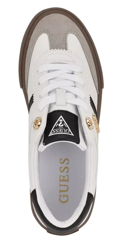 ¡Envío gratis! ¡Original! Nuevas zapatillas con cordones GUESS Loui para mujer Foto 3 de 4