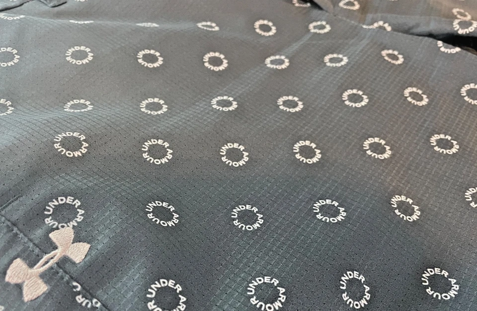 Pantalones Cortos de Golf Usados en Excelente Condición Under Armour Logo HeatGear Azul Para Mujer S 4 6 Bolsillo con Cremallera Foto 3 de 4