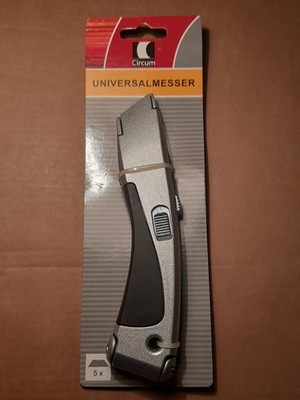 Circum Universalmesser Cuttermesser Teppichmesser Markenware Werkzeug in silber