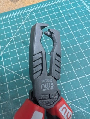 NWS 1451-69-180 Multifunction Wire Stripping Pliers Titan Finish