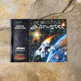 Destination Earthstar CIB - Nintendo Entertainment System NES