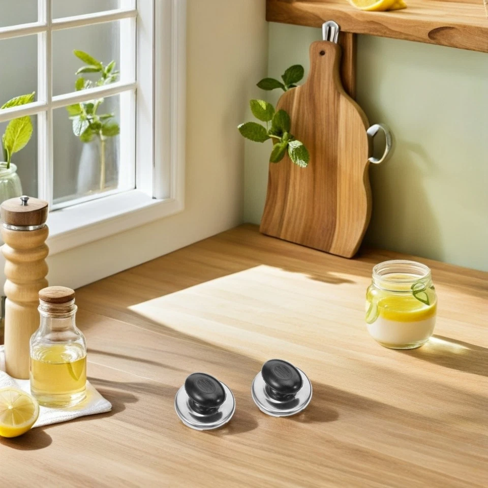 2 peças tampa de chaleira de chá tampa de substituição para chaleira de som assobio - tampa de bule - Imagem 2 de 4