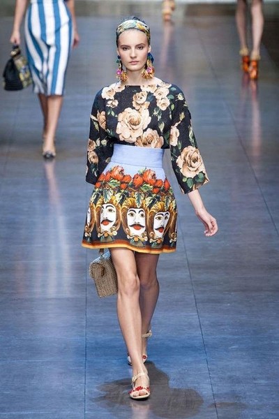 Women Dolce & Gabbana Skirt Multicolor M