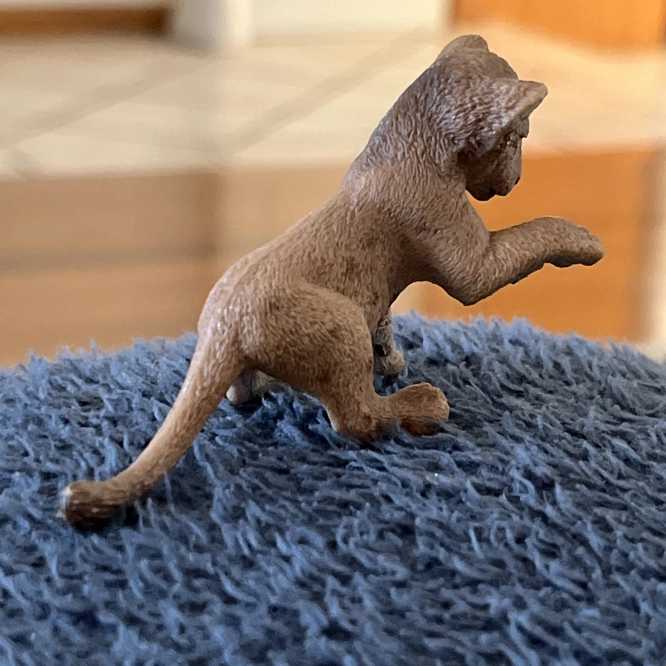 Schleich - 14377 Lion Cub Playing - Wild Life- Retired - image 3 of 4