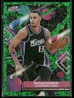 2025 Topps Cosmic Chrome Basketball Green Space Dust Refractor Keegan Murray #23