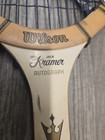 WILSON Tennis Racket Vintage Wood Jack Kramer Autograph With ZEPHYR Brace — photo 2