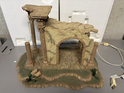 Fontanini Lighted Greco Roman Stable Coliseum Nativity 50543 Original Packaging