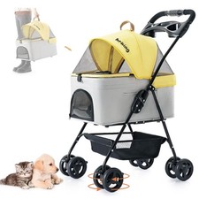 3 in 1 Pet Stroller for Dogs and Cats