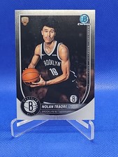 2025-26 Bowman Basketball CHROME BCV-19 Nolan Traore, Brooklyn Nets RC