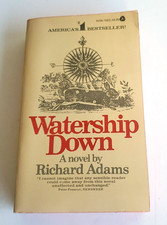 Watership Down A Novel By Richard Adams Paperback Avon First Printing 1975 NOS