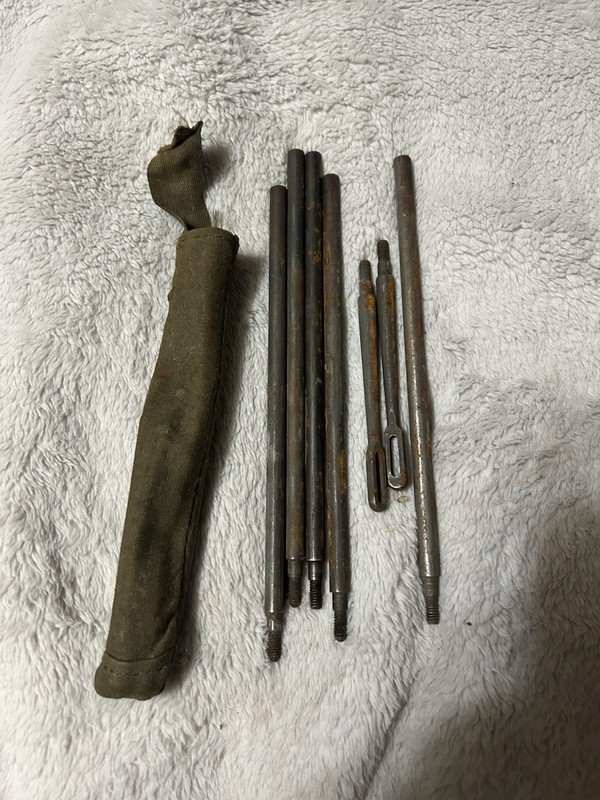 Vintage Military Gun Cleaning Rods
