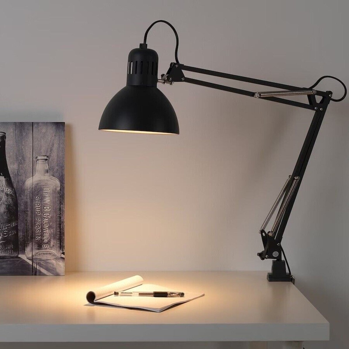 IKEA TERTIAL Work Lamp, Dark Gray (203.554.34) NEW | eBay