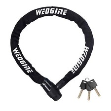 Chain Lock Heavy Duty Anti-Theft Chain Lock 2.72 Ft Security Locks with 3 Keys