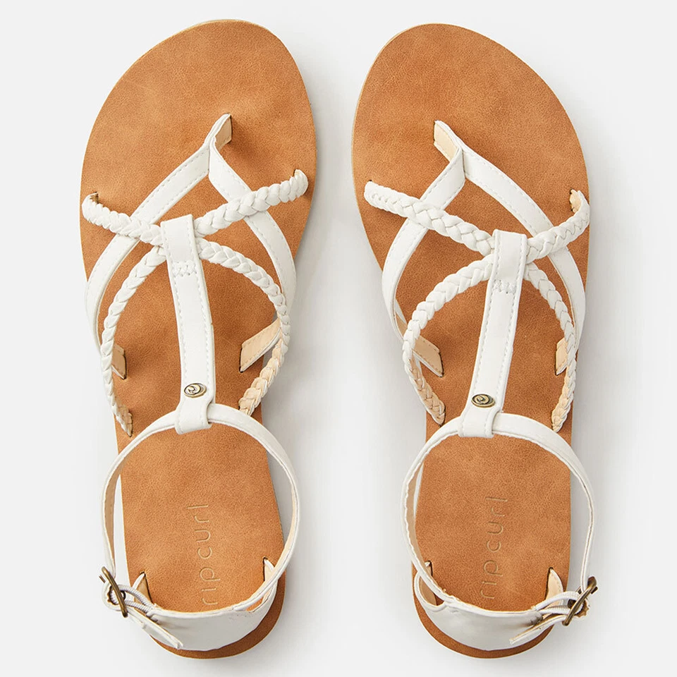 Rip Curl Anouk Sandalias de Mujer Chanclas Dedo Verano Romanas Crudo Beige - Imagen 2 de 3